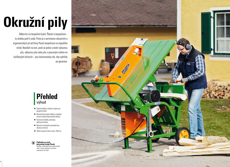 Vyrobeno v Rakousku. Stolní výkyvná pila Pila se stolem na kuličkových  ložiscích - PDF Free Download