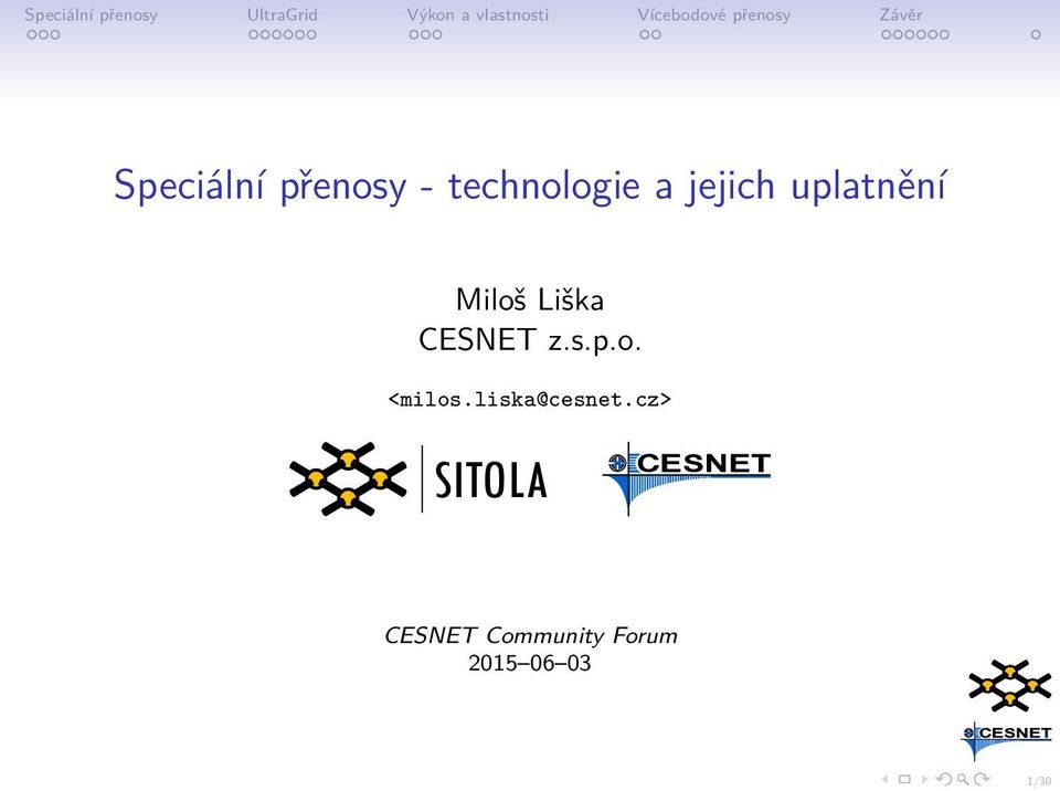 z.s.p.o. <milos.liska@cesnet.