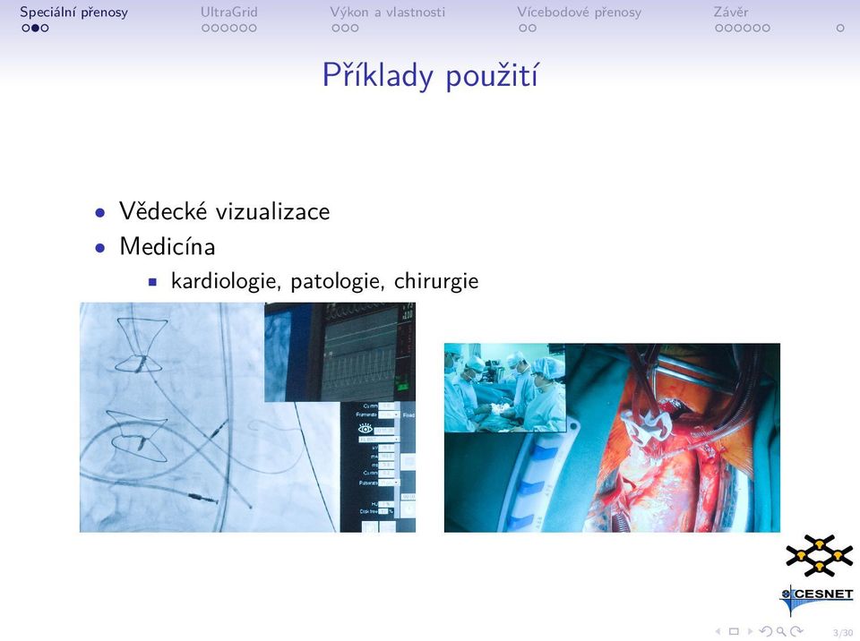 Příklady použití Vědecké vizualizace