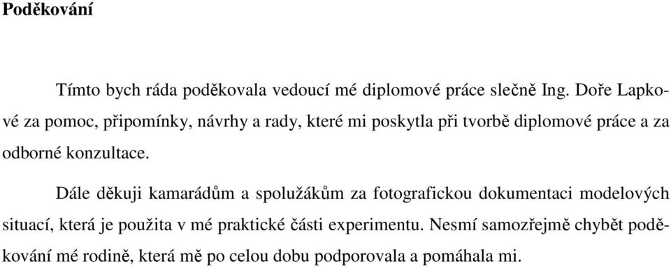 odborné konzultace.