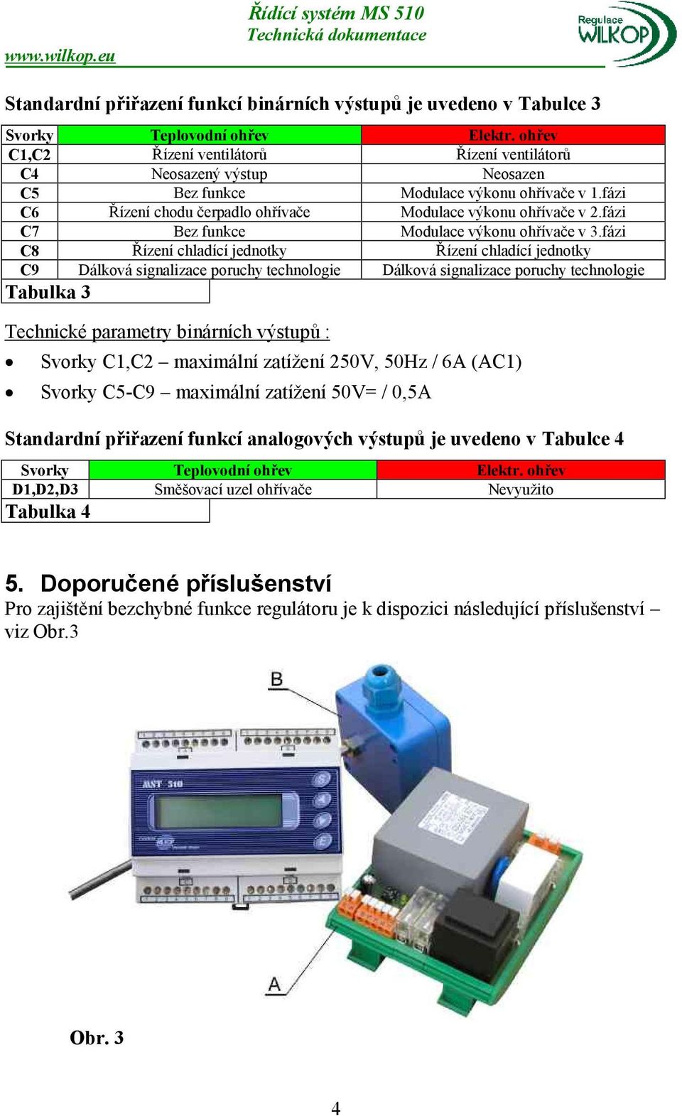 fázi C7 Bez funkce Modulace výkonu ohřívače v 3.