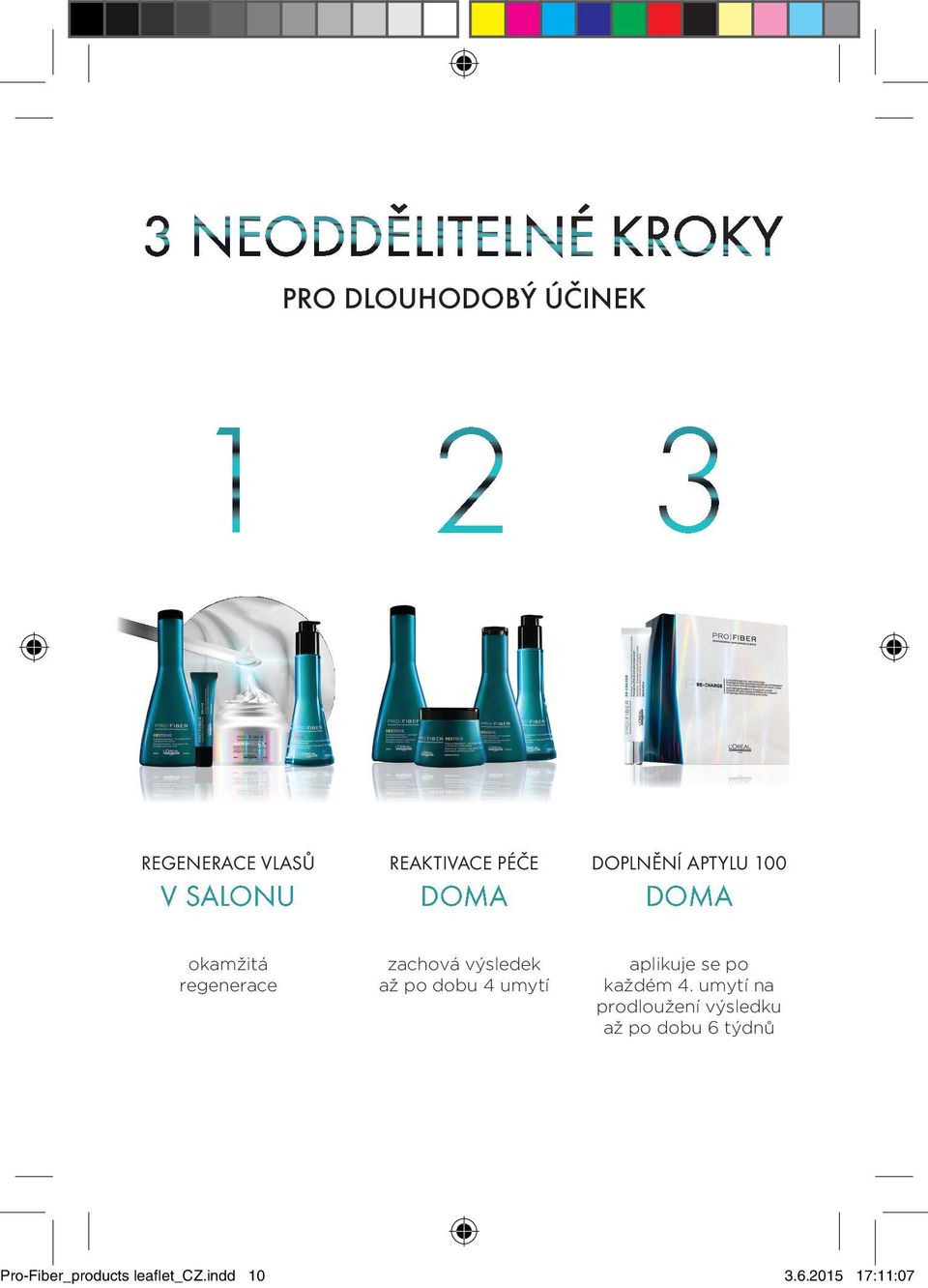 až po dobu 4 umytí aplikuje se po každém 4.
