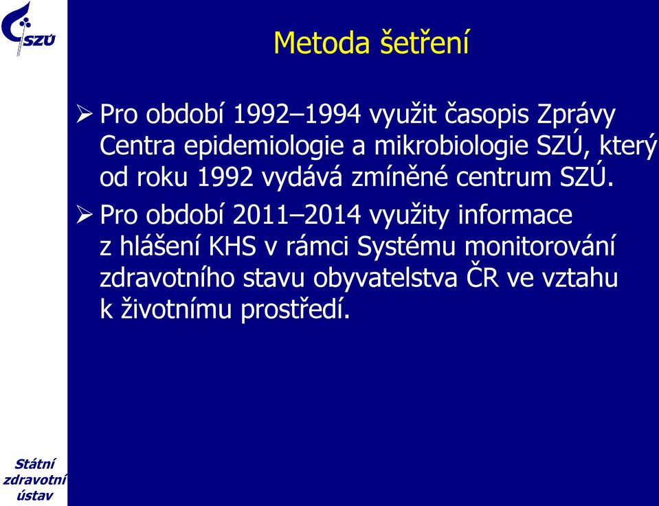 centrum SZÚ.