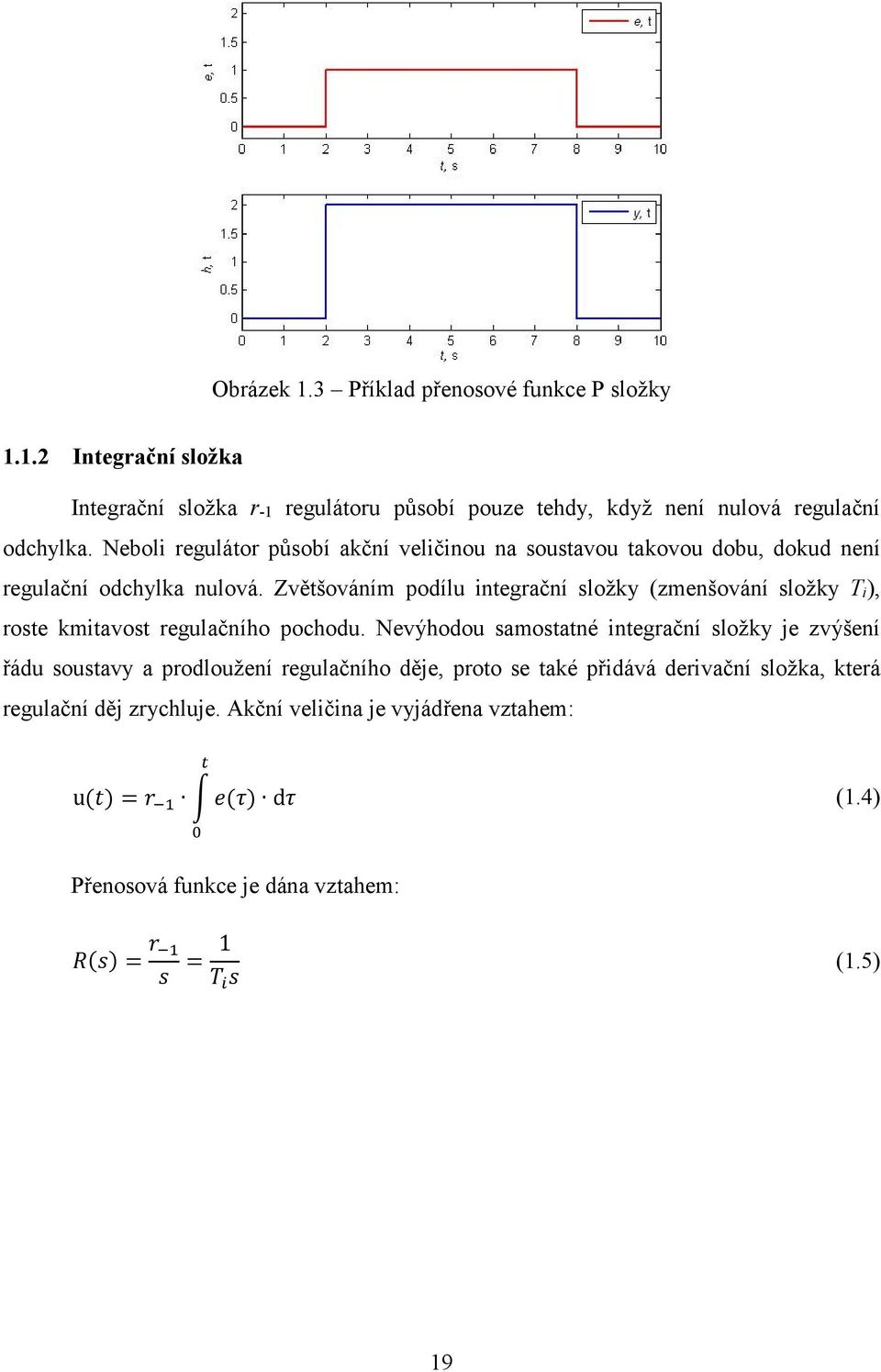 UNIVERZITA PARDUBICE Fakulta elektrotechniky a informatiky. Metody  samočinného nastavování PID regulátorů. Bc. Pavel Konfršt - PDF Free  Download