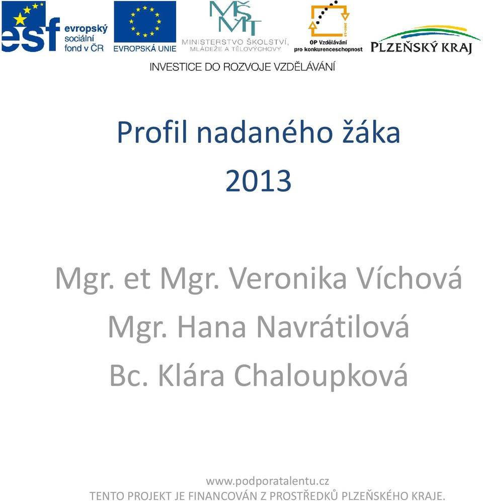 Hana Navrátilová Bc.