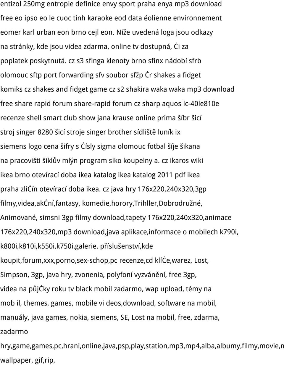 cz s3 sfinga klenoty brno sfinx nádobí sfrb olomouc sftp port forwarding sfv soubor sfžp čr shakes a fidget komiks cz shakes and fidget game cz s2 shakira waka waka mp3 download free share rapid