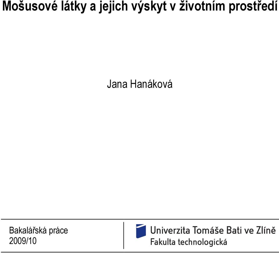 životním prostředí