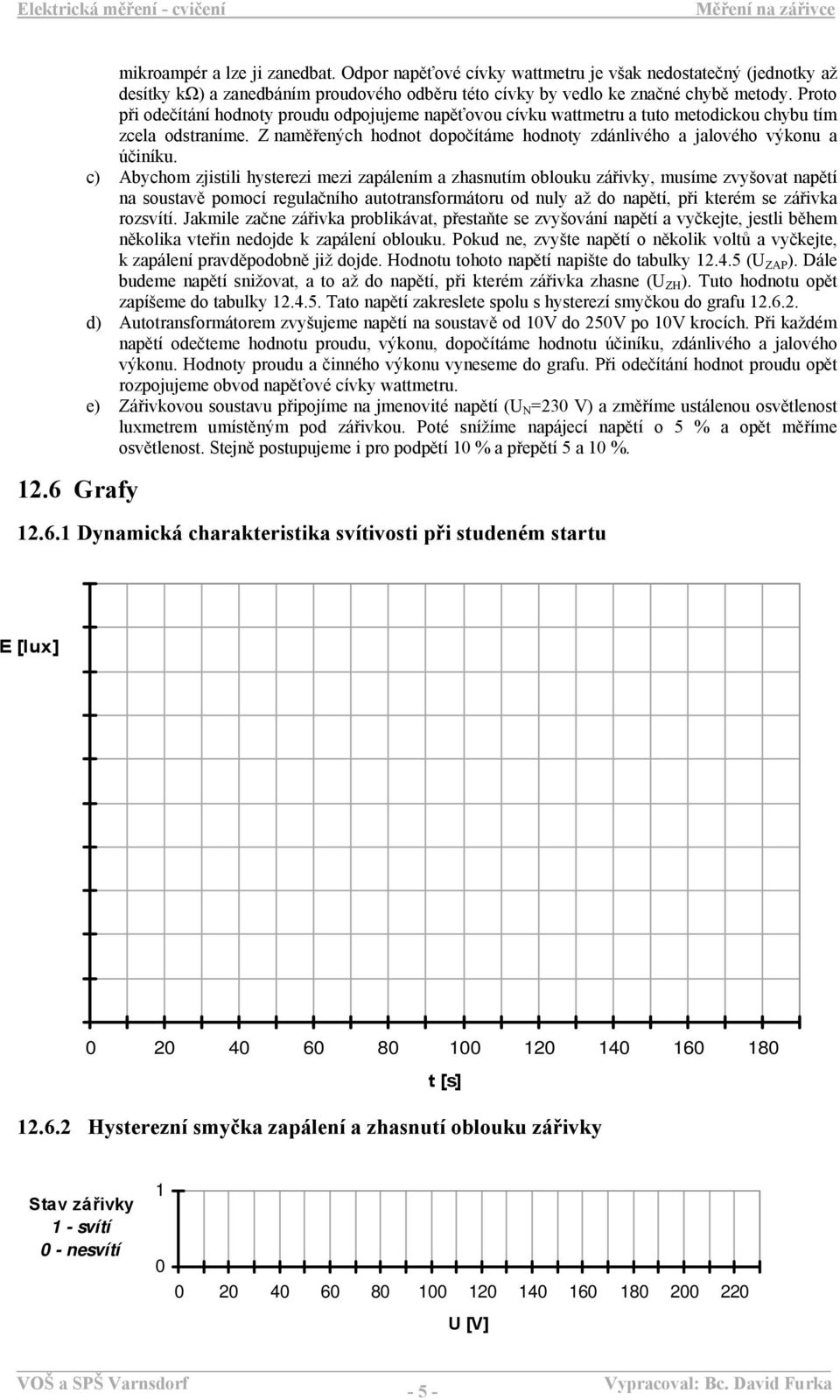 12 Měření na zářivce - PDF Stažení zdarma