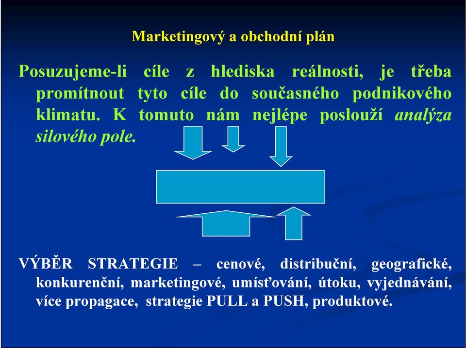 K tomuto nám nejlépe poslouží analýza silového pole.