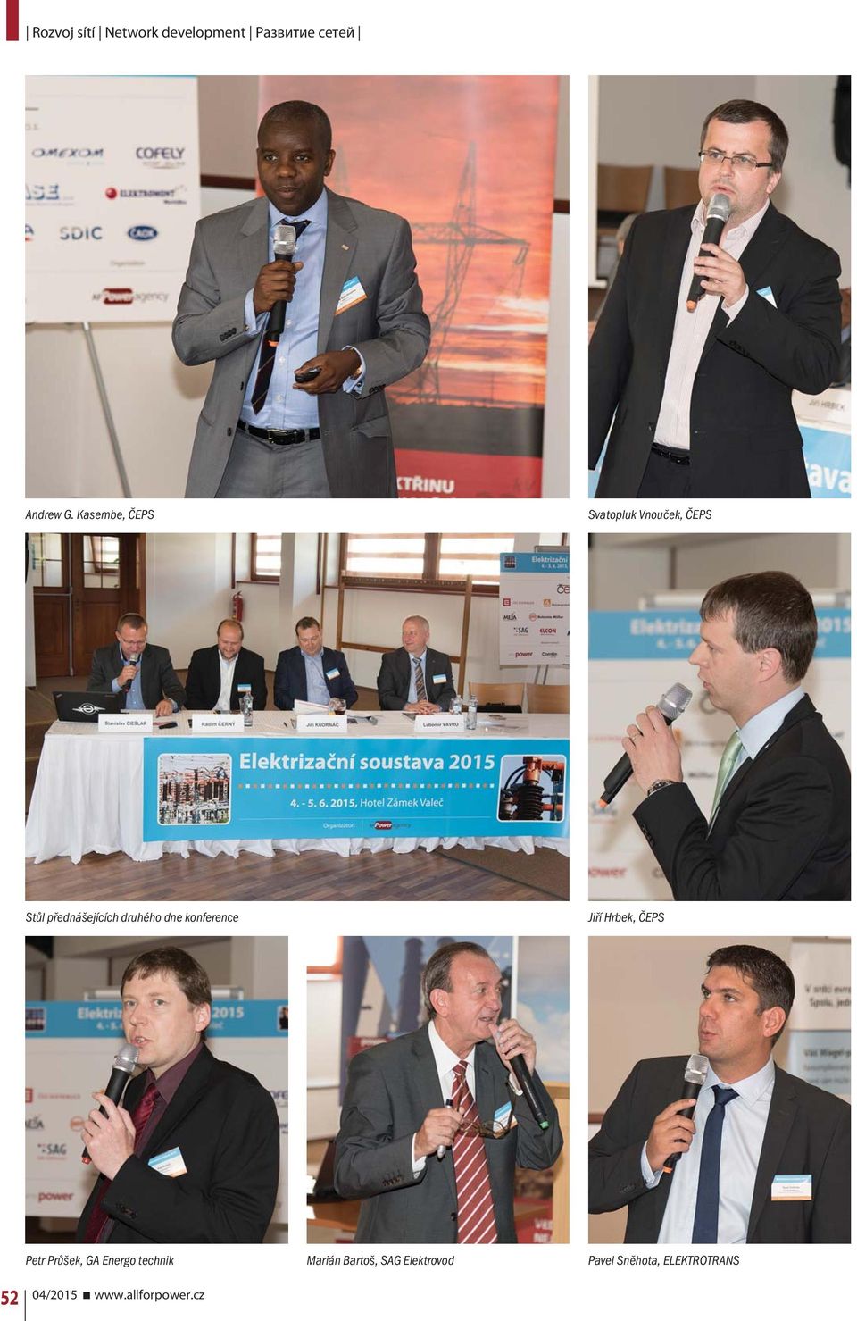 přednášejících druhého dne konference Jiří Hrbek,