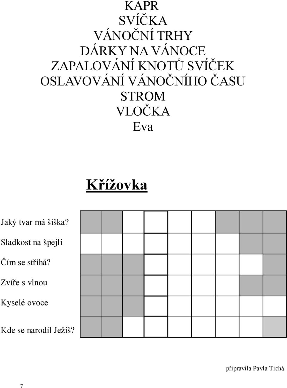 Jaký tvar má šiška? Sladkost na špejli Čím se stříhá?