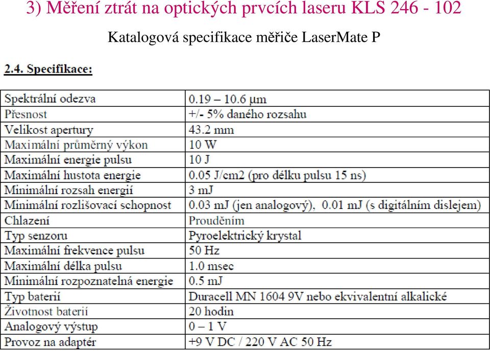 laseru KLS 246-2