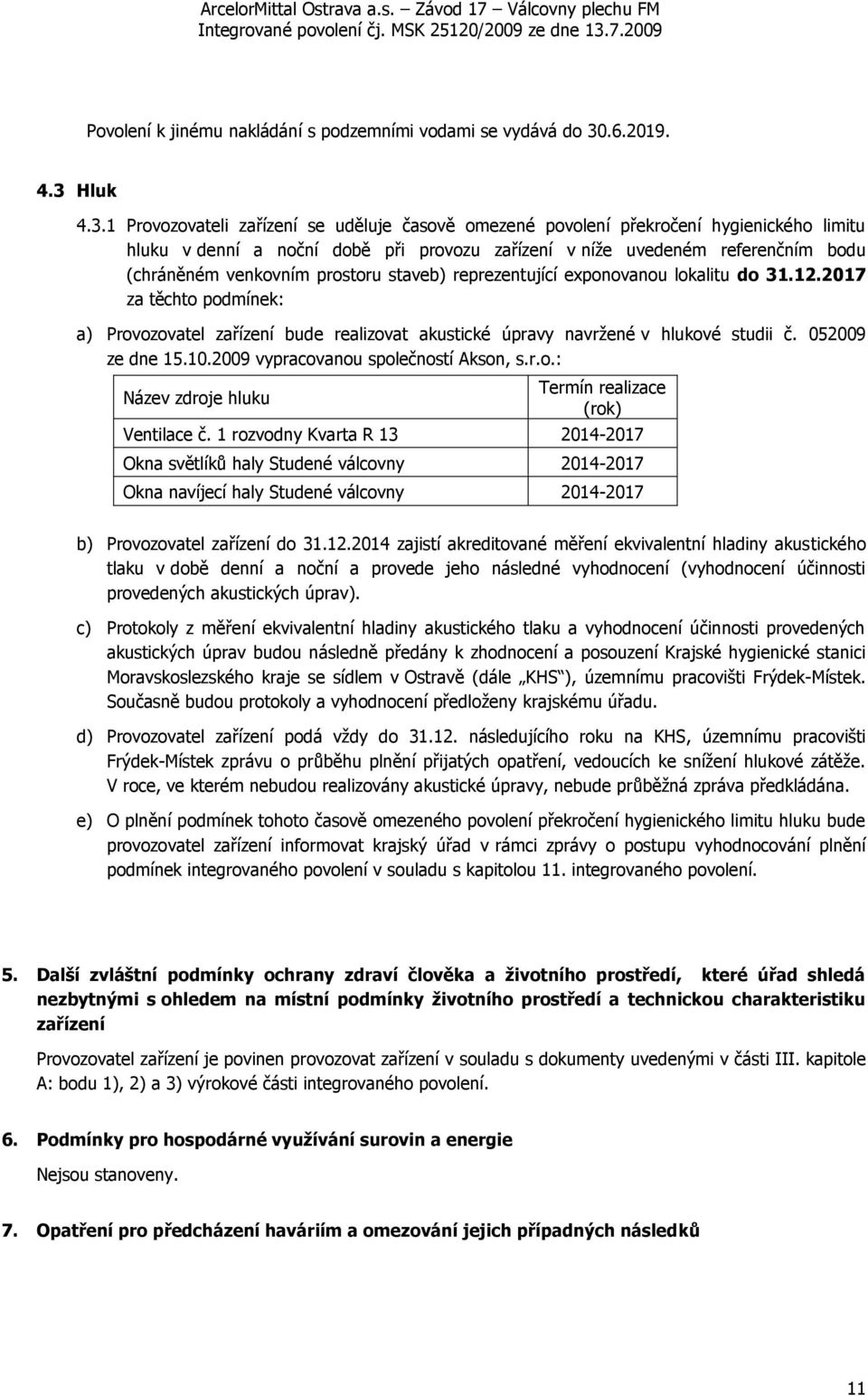 Hluk 4.3.