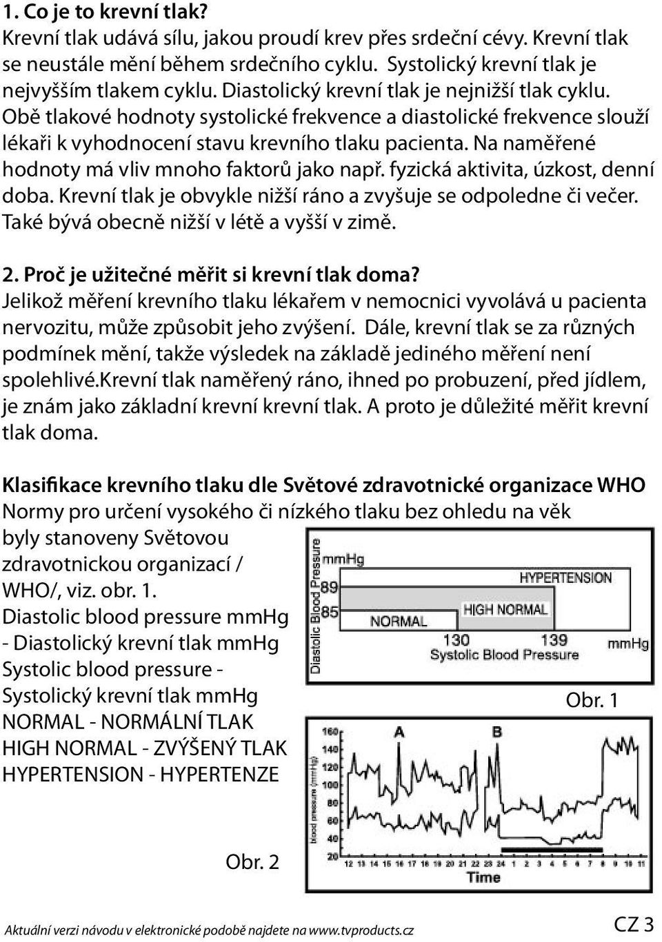 Na naměřené hodnoty má vliv mnoho faktorů jako např. fyzická aktivita, úzkost, denní doba. Krevní tlak je obvykle nižší ráno a zvyšuje se odpoledne či večer.