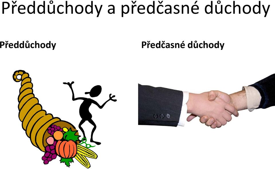 důchody