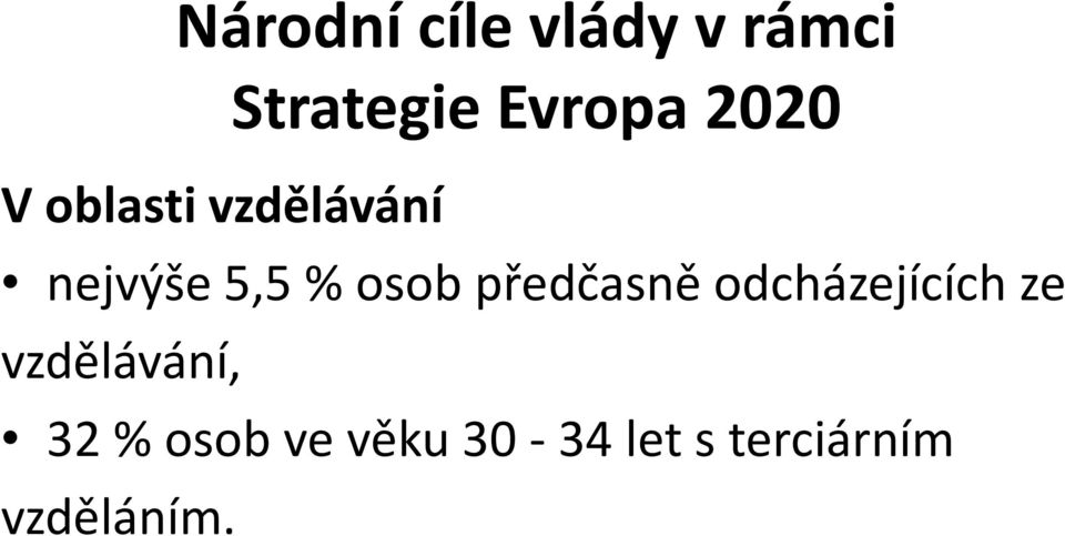 % osob předčasně odcházejících ze