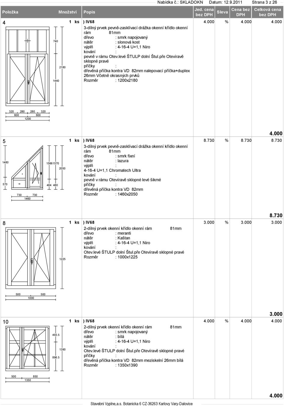 pře Otevíravě sklopné pravé dřevěná příčka kontra VD 82mm nalepovací příčka+duplex 26mm Včetně okrasných prvků Rozměr : 1200x2180 320 280 280 320 600 600 1200 5 1480 570 730 730 1460 15661570 2050