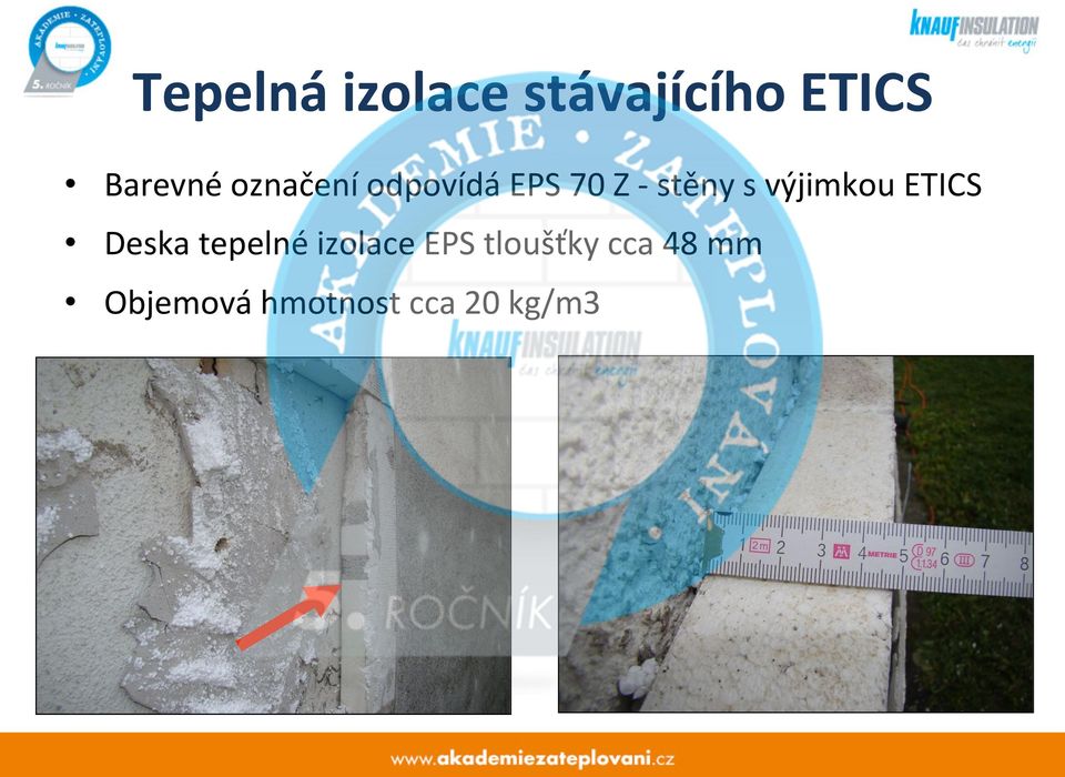 výjimkou ETICS Deska tepelné izolace EPS