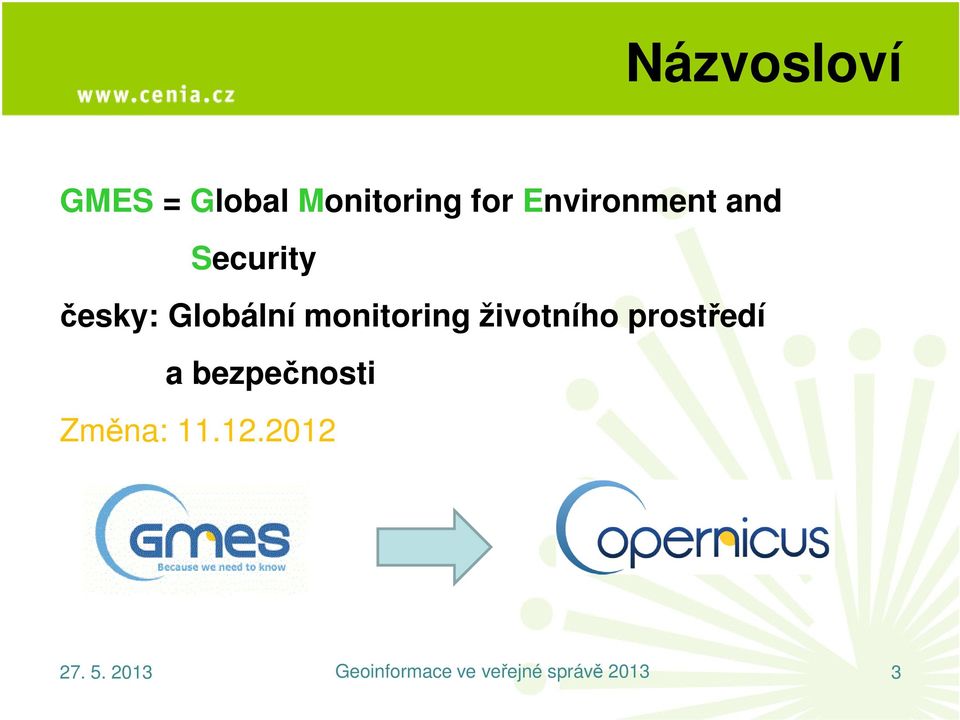 Globální monitoring životního