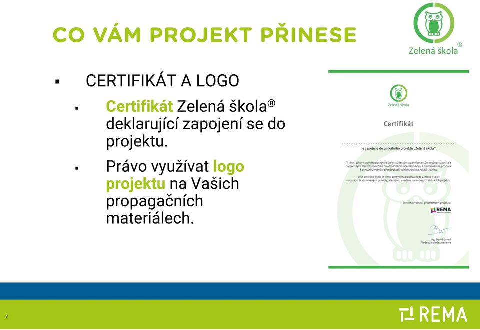 zapojení se do projektu.