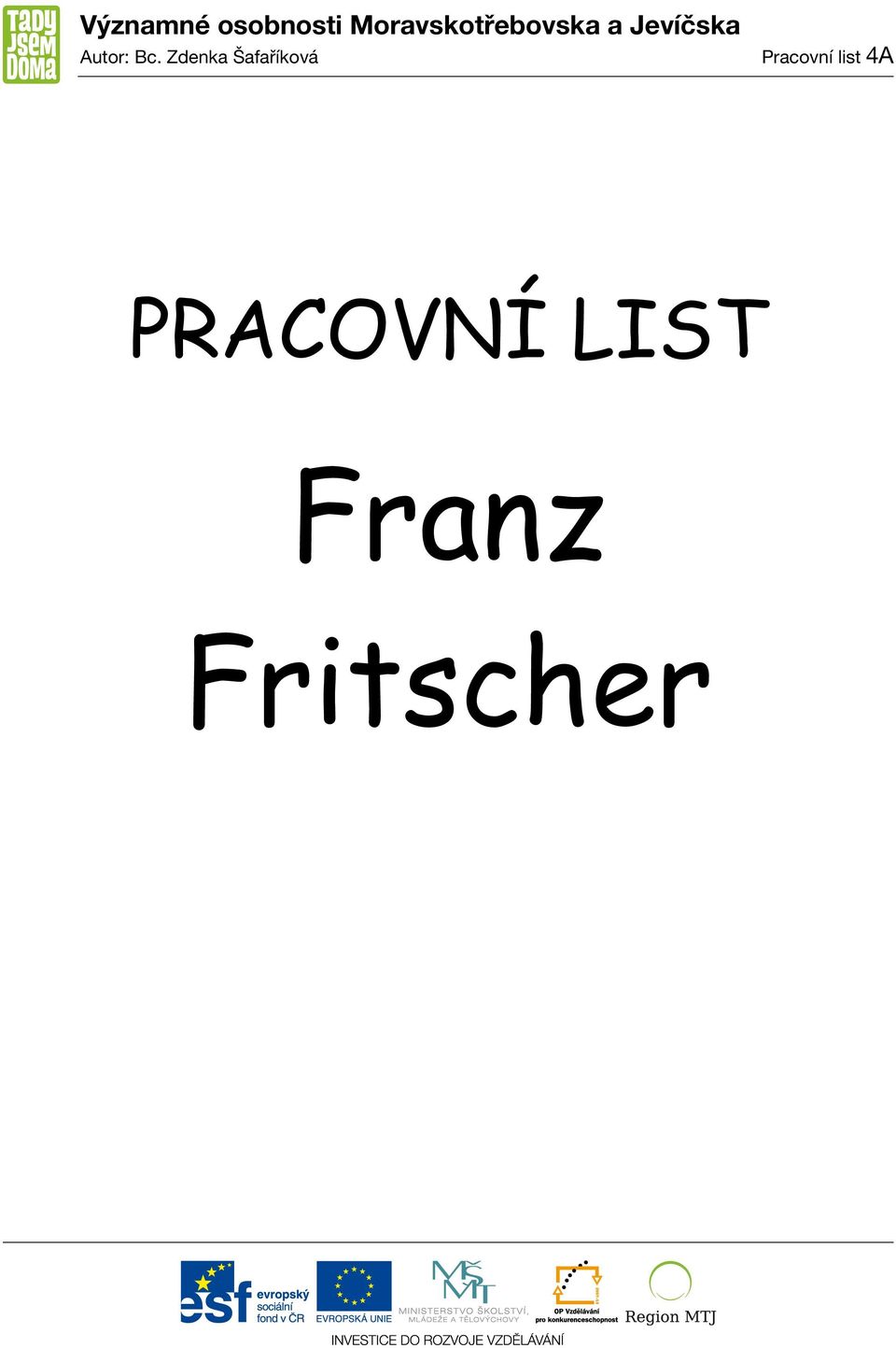 PRACOVNÍ