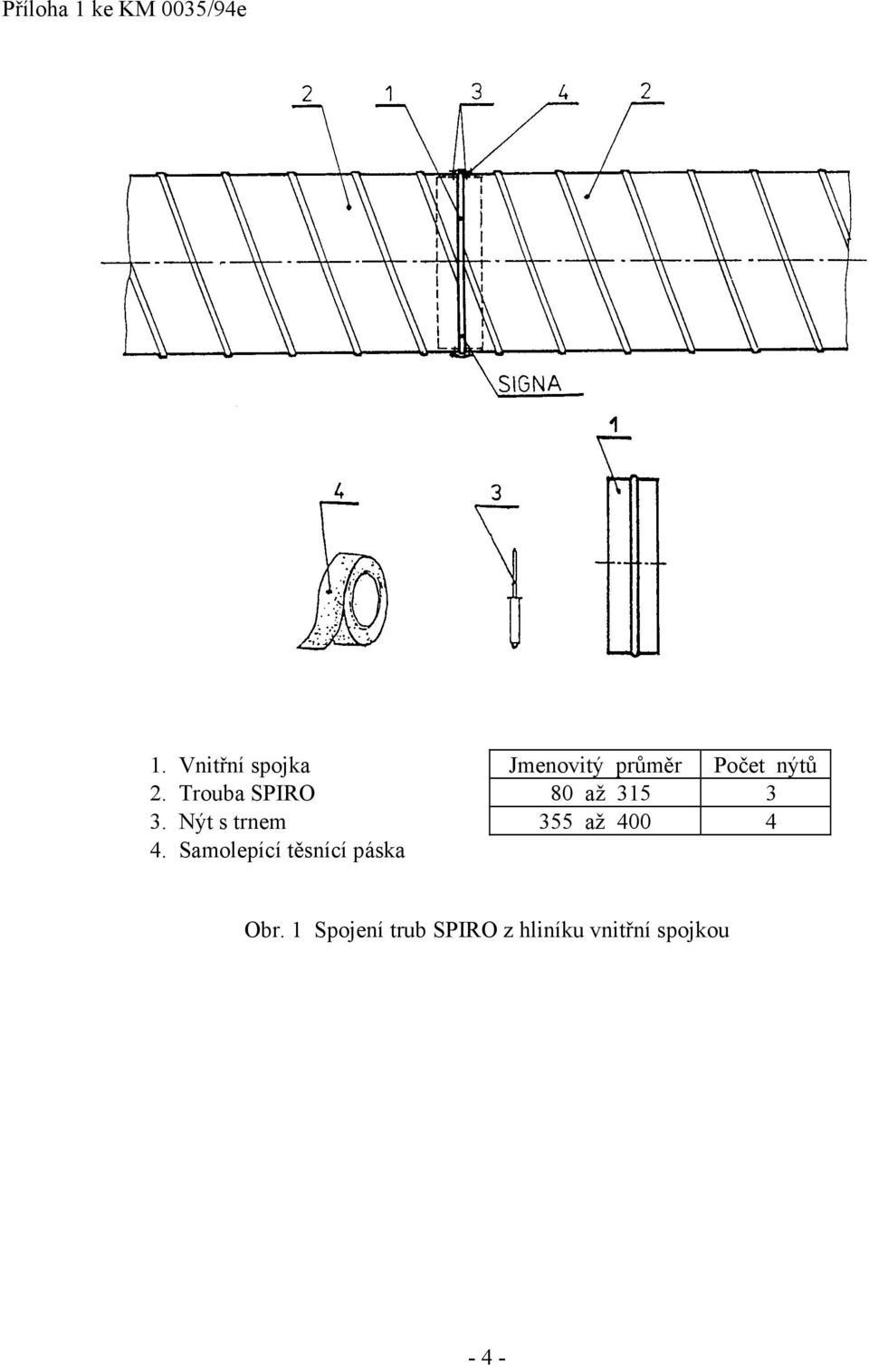 Trouba SPIRO 80 až 315 3 3.