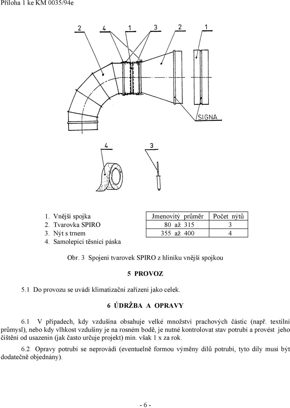 1 V případech, kdy vzdušina obsahuje velké množství prachových částic (např.