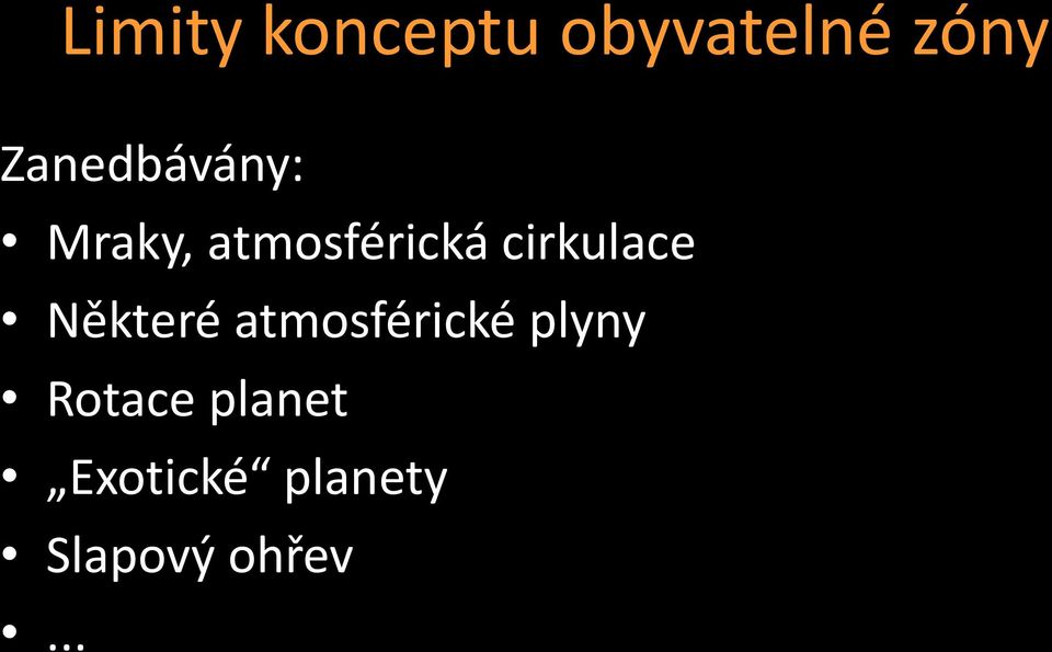 cirkulace Některé atmosférické plyny