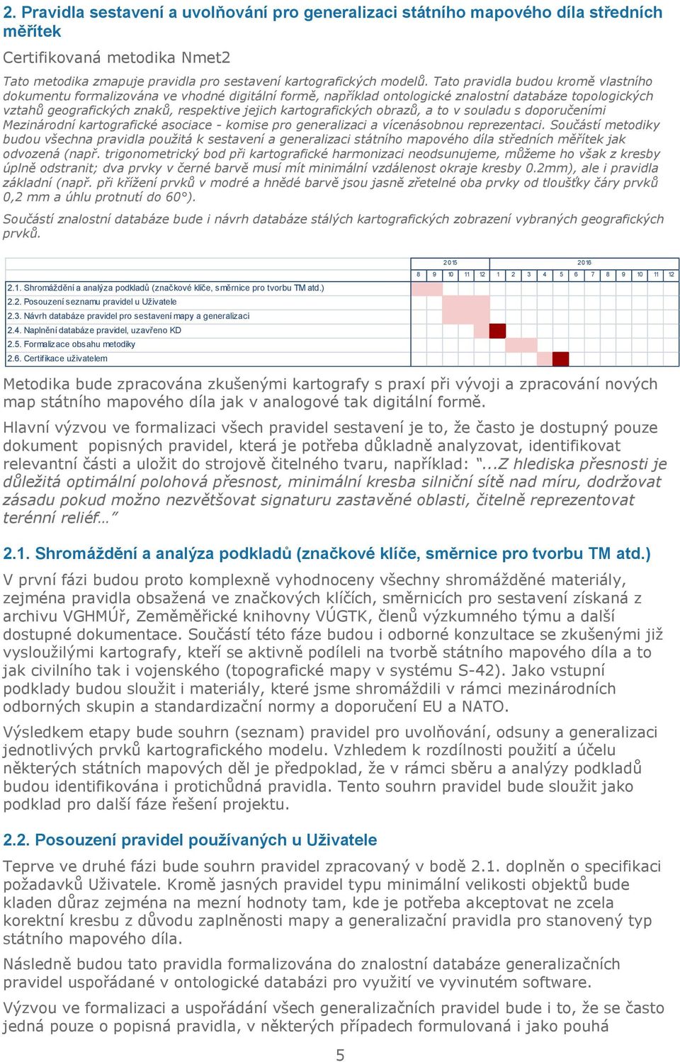 kartografických obrazů, a to v souladu s doporučeními Mezinárodní kartografické asociace - komise pro generalizaci a vícenásobnou reprezentaci.
