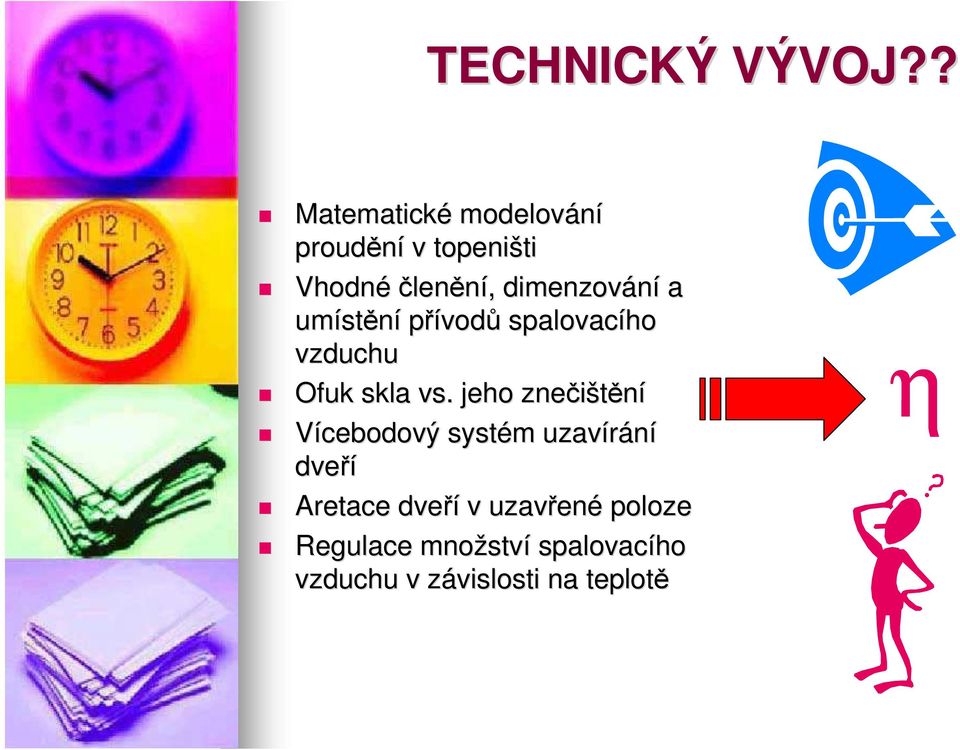 dimenzování a umíst stění přívodů spalovacího vzduchu Ofuk skla vs.