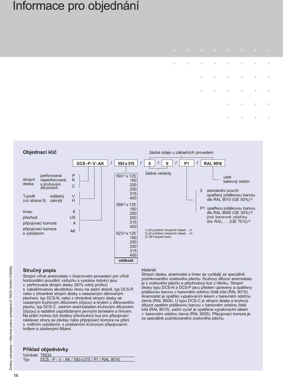 250 315 400 velikost žádné varianty 1) při položení stropních desek...-v 2) při položení stropních desek.