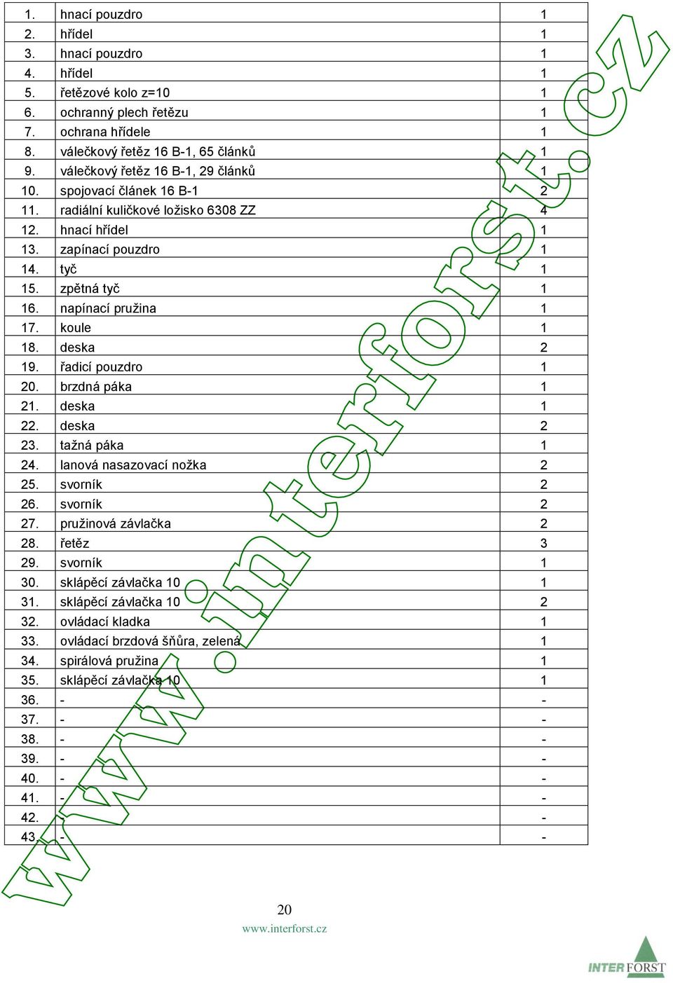 napínací pružina 1 17. koule 1 18. deska 2 19. řadicí pouzdro 1 20. brzdná páka 1 21. deska 1 22. deska 2 23. tažná páka 1 24. lanová nasazovací nožka 2 25. svorník 2 26. svorník 2 27.