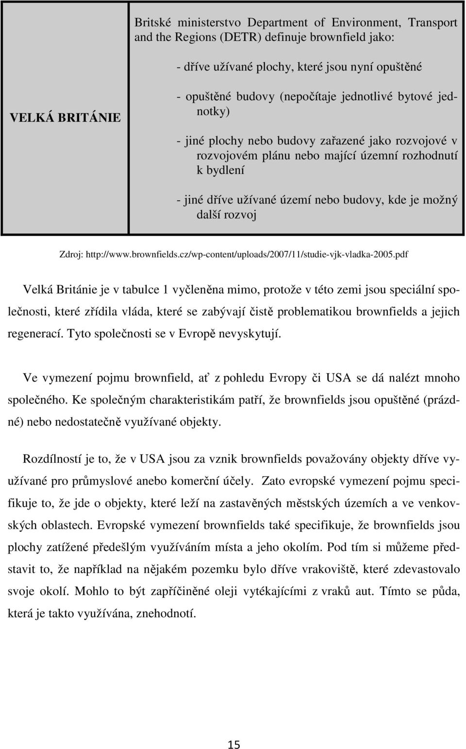 možný další rozvoj Zdroj: http://www.brownfields.cz/wp-content/uploads/2007/11/studie-vjk-vladka-2005.