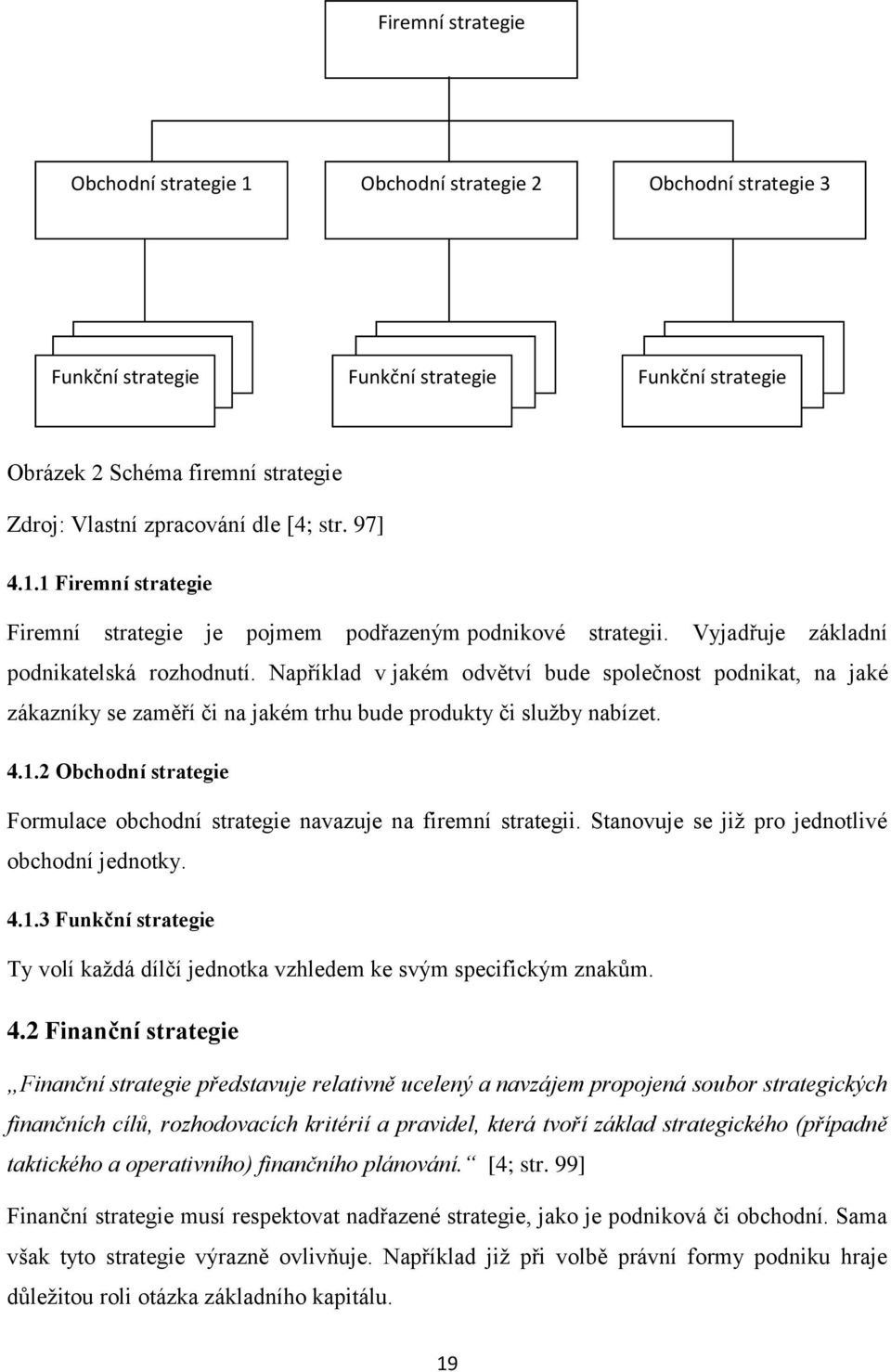 Například v jakém odvětví bude společnost podnikat, na jaké zákazníky se zaměří či na jakém trhu bude produkty či služby nabízet. 4.1.