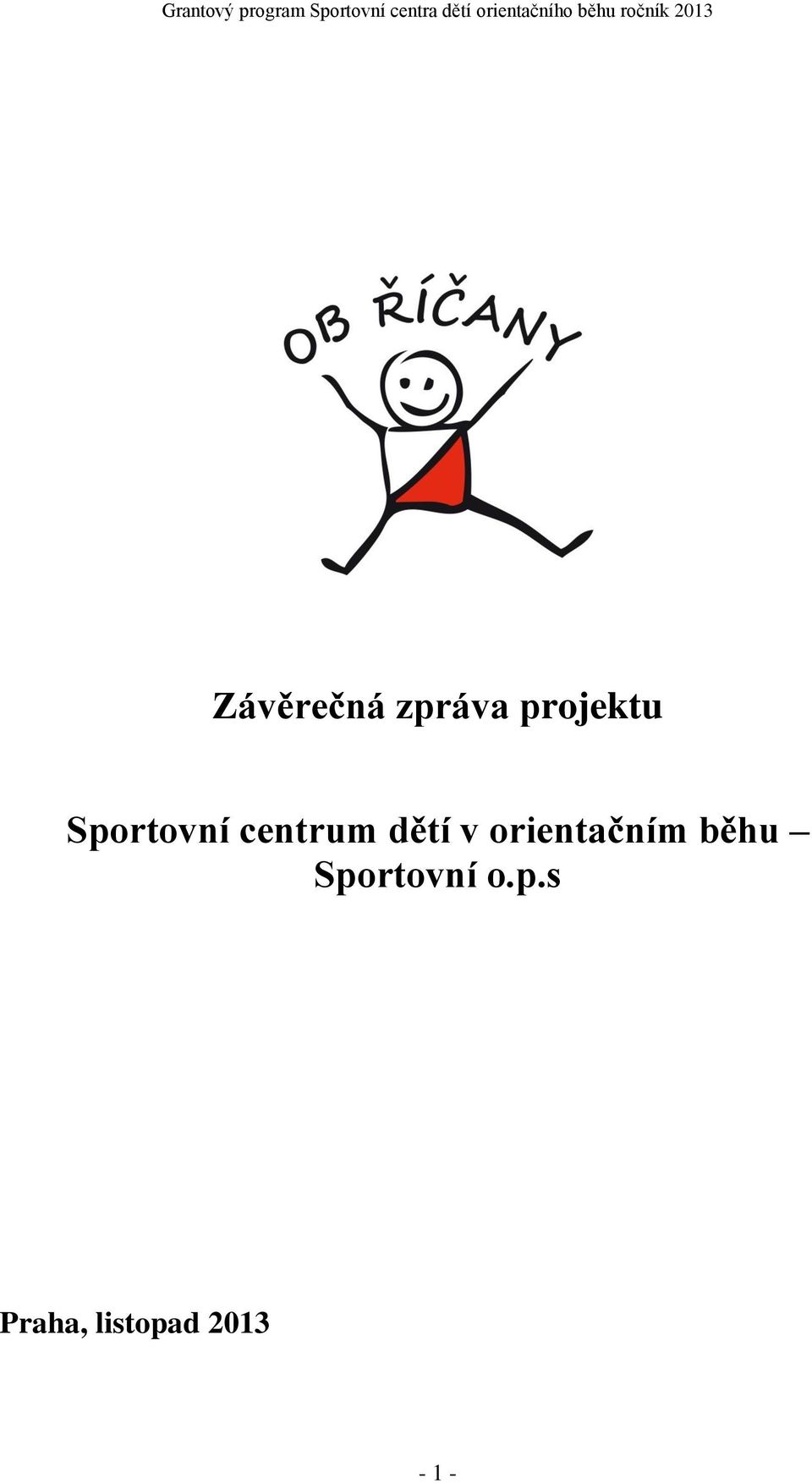 orientačním běhu Sportovní