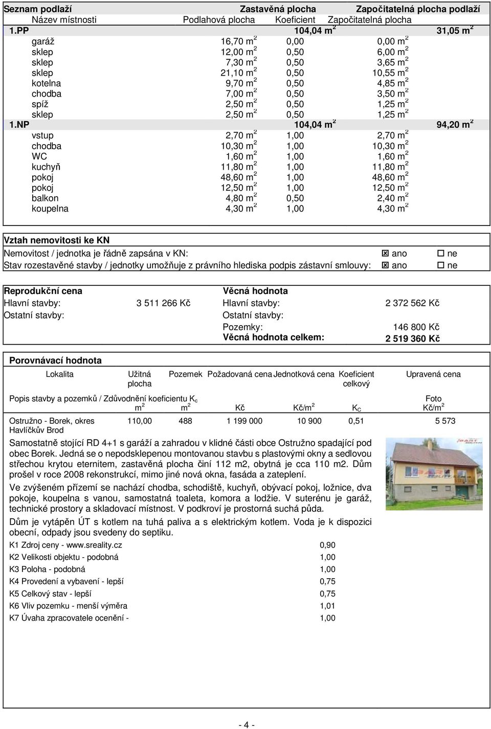 3,50 m 2 spíž 2,50 m 2 0,50 1,25 m 2 sklep 2,50 m 2 0,50 1,25 m 2 1.