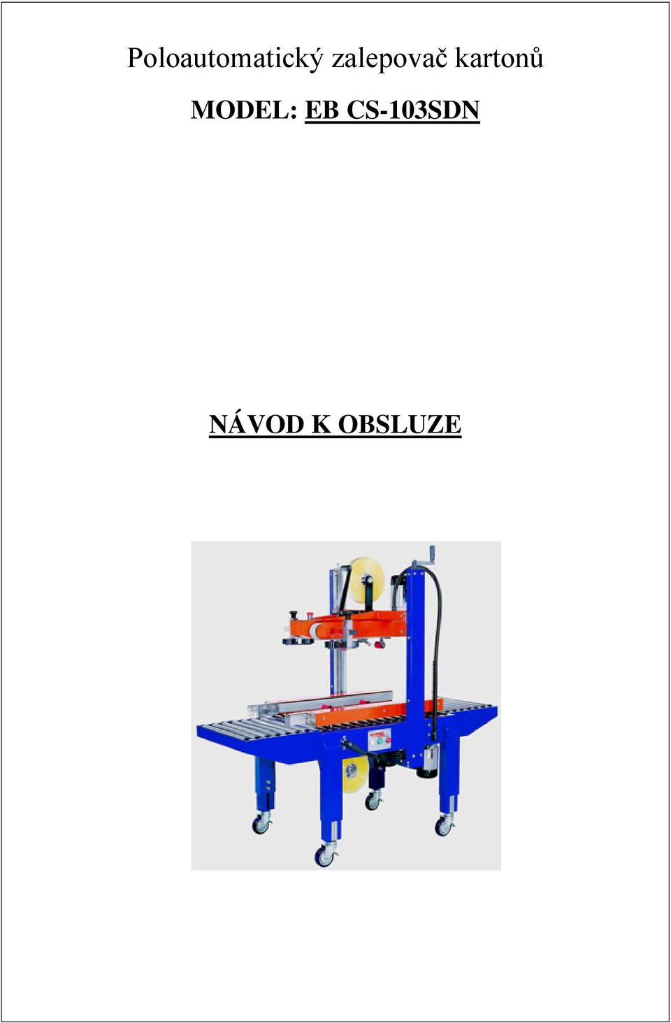 kartonů MODEL:
