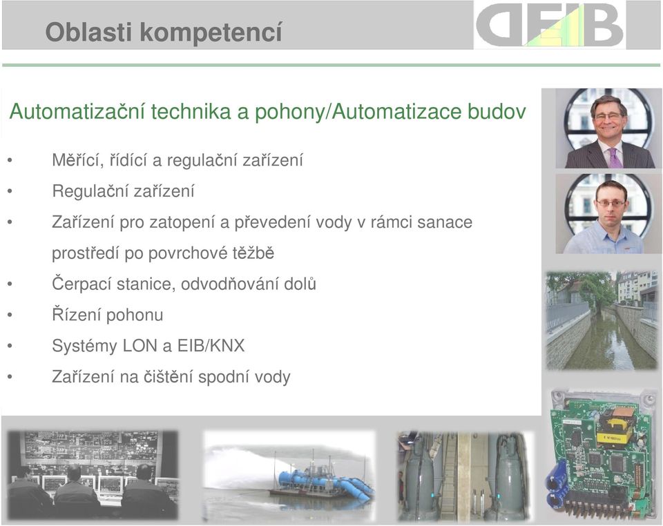 převedení vody v rámci sanace prostředí po povrchové těžbě Čerpací stanice,