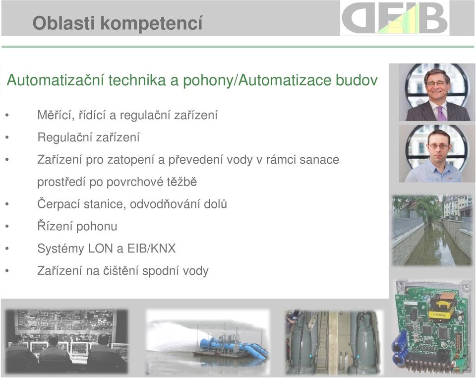 převedení vody v rámci sanace prostředí po povrchové těžbě Čerpací stanice,