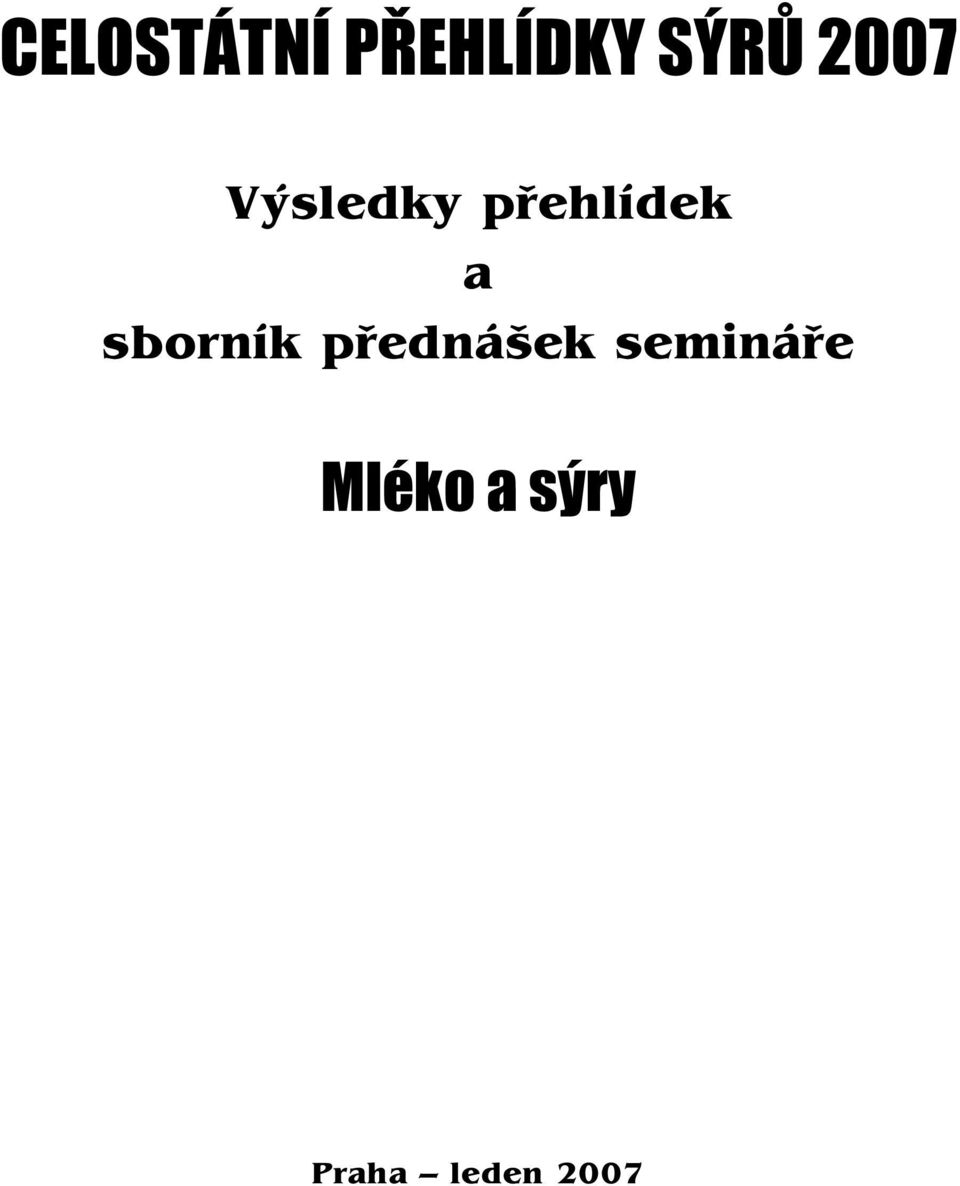 sborník p ednášek seminá e