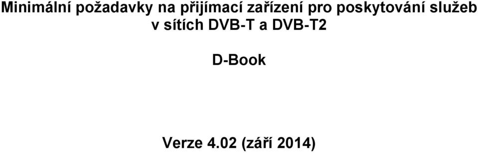 poskytování služeb v sítích