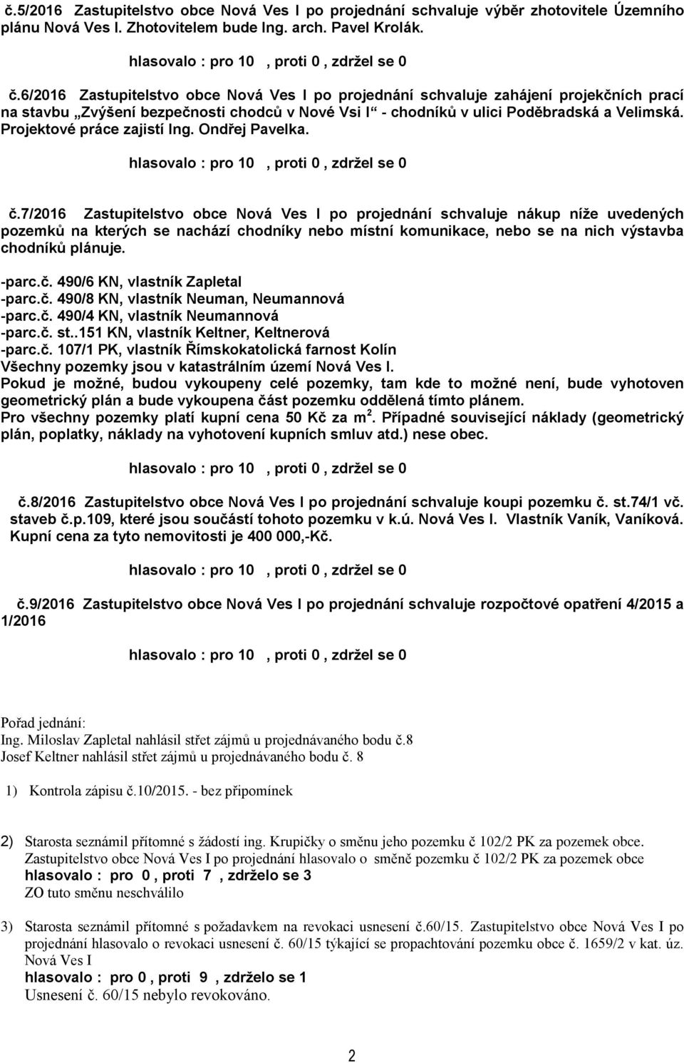 Projektové práce zajistí Ing. Ondřej Pavelka. č.