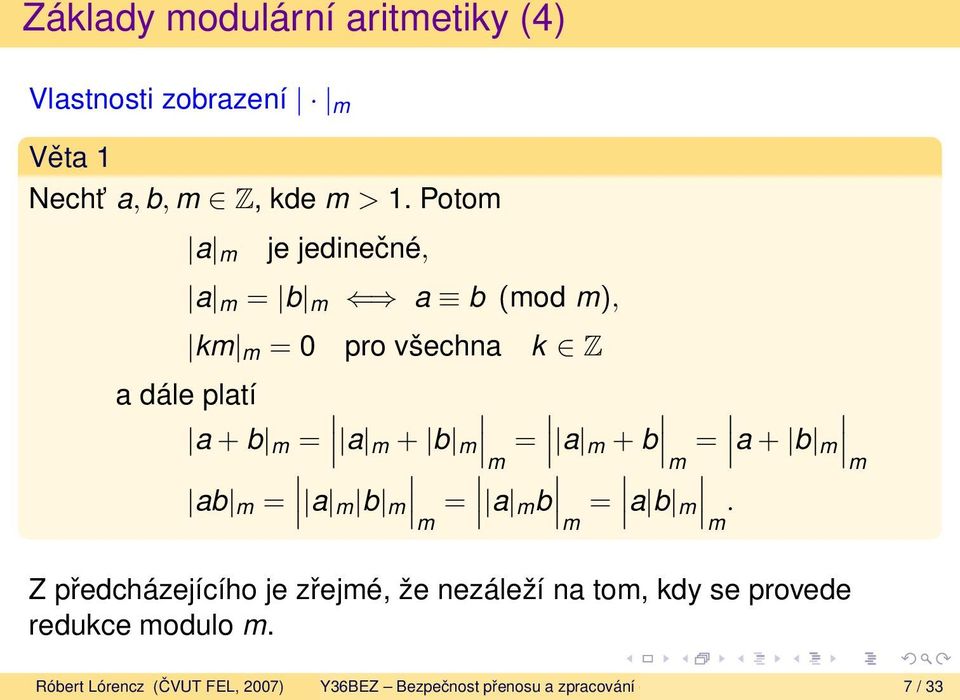 b m = a m + b = a + b m m m m ab m = a m b m = a m b = a b m.