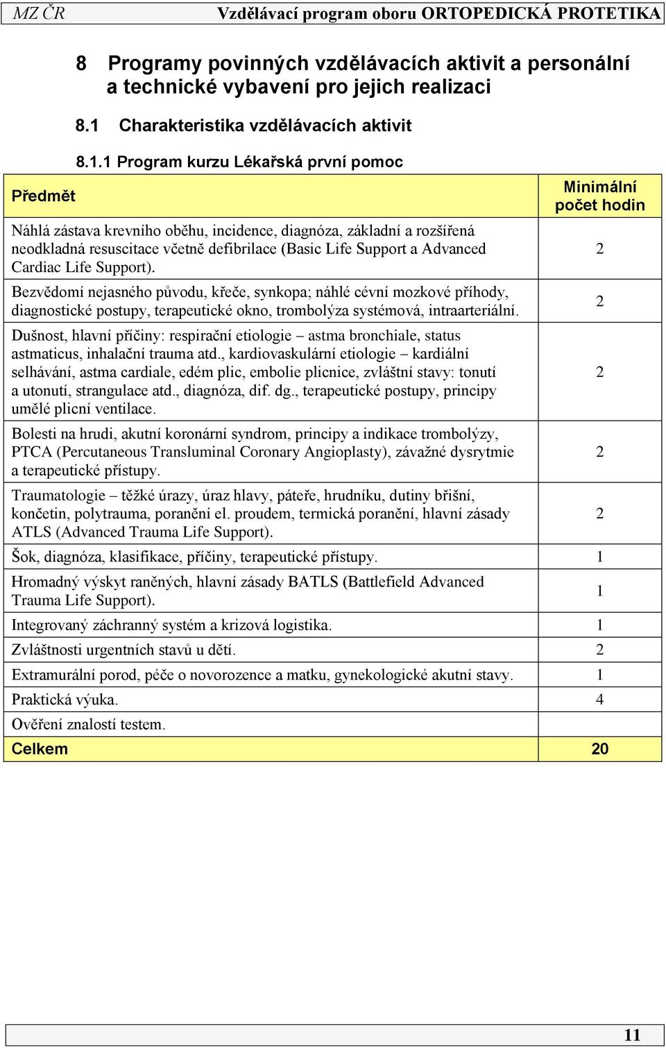 Support). Bezvědomí nejasného původu, křeče, synkopa; náhlé cévní mozkové příhody, diagnostické postupy, terapeutické okno, trombolýza systémová, intraarteriální.