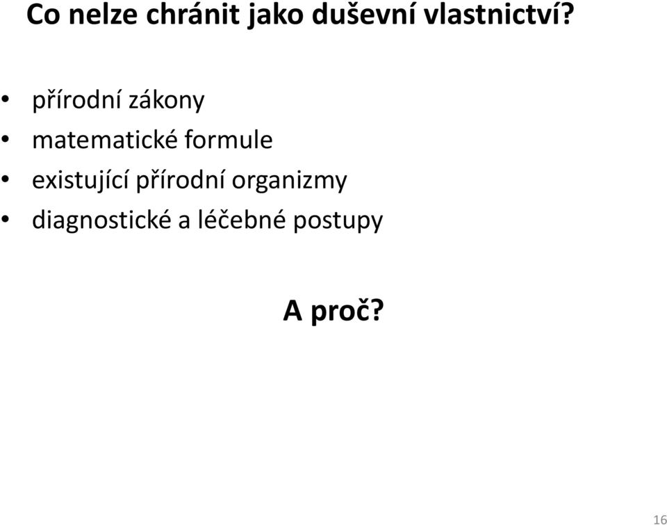 přírodní zákony matematické formule