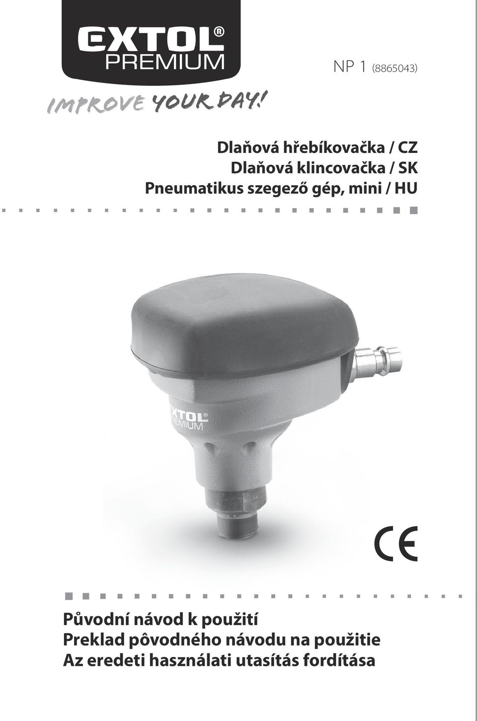 klincovačka / Pneumatikus szegező gép, mini /