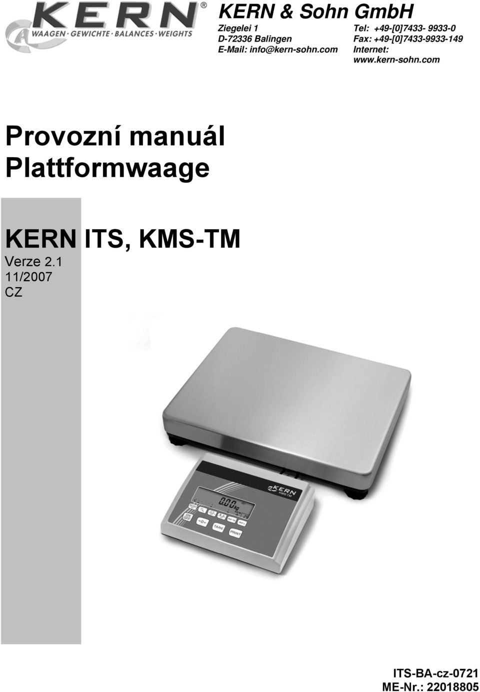 com Tel: +49-[0]7433-9933-0 Fax: +49-[0]7433-9933-149