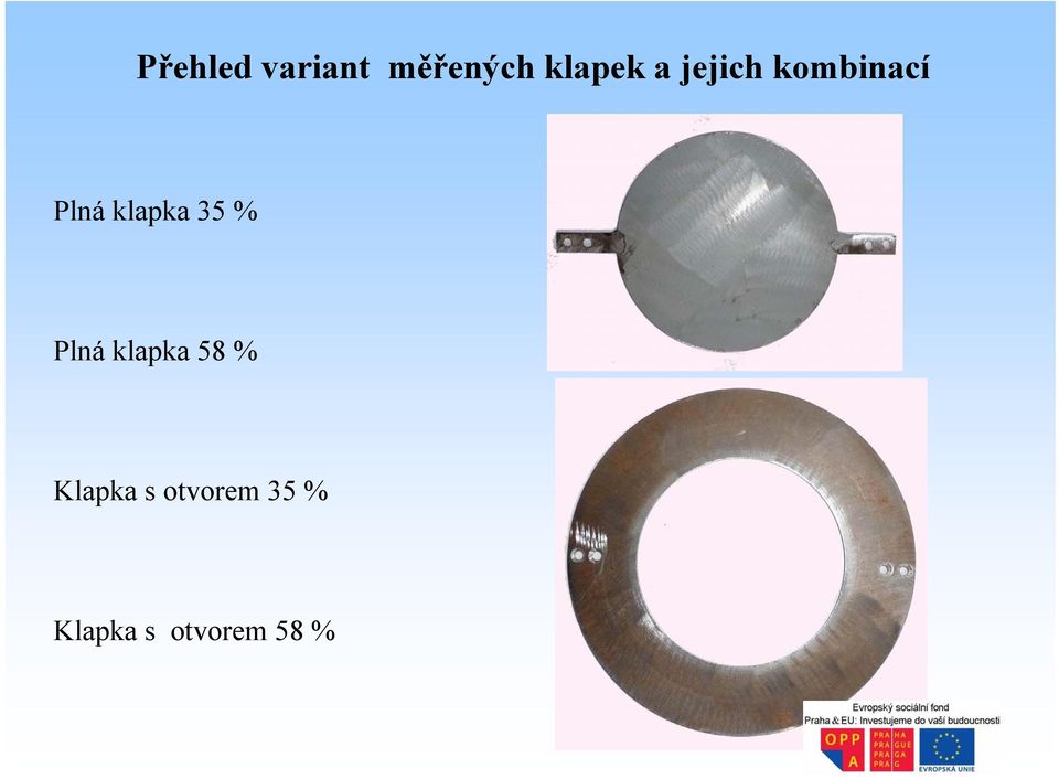 35 % Plná klapka 58 % Klapka s