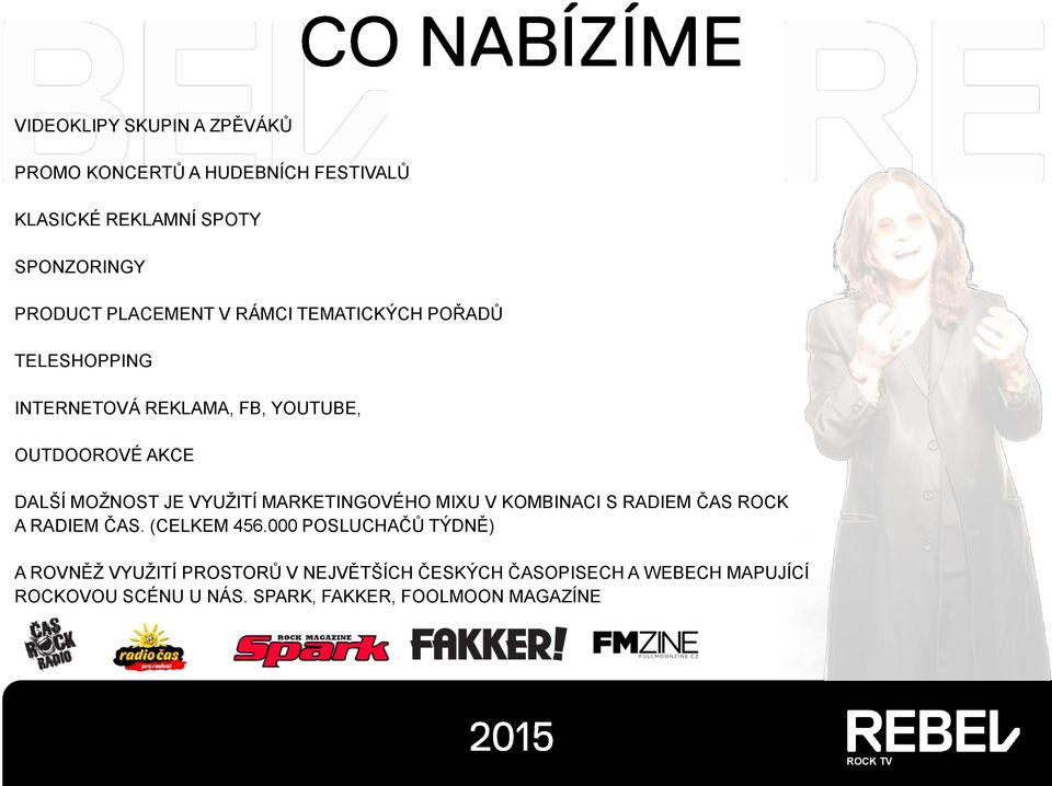 JE VYUŽITÍ MARKETINGOVÉHO MIXU V KOMBINACI S RADIEM ČAS ROCK A RADIEM ČAS. (CELKEM 456.