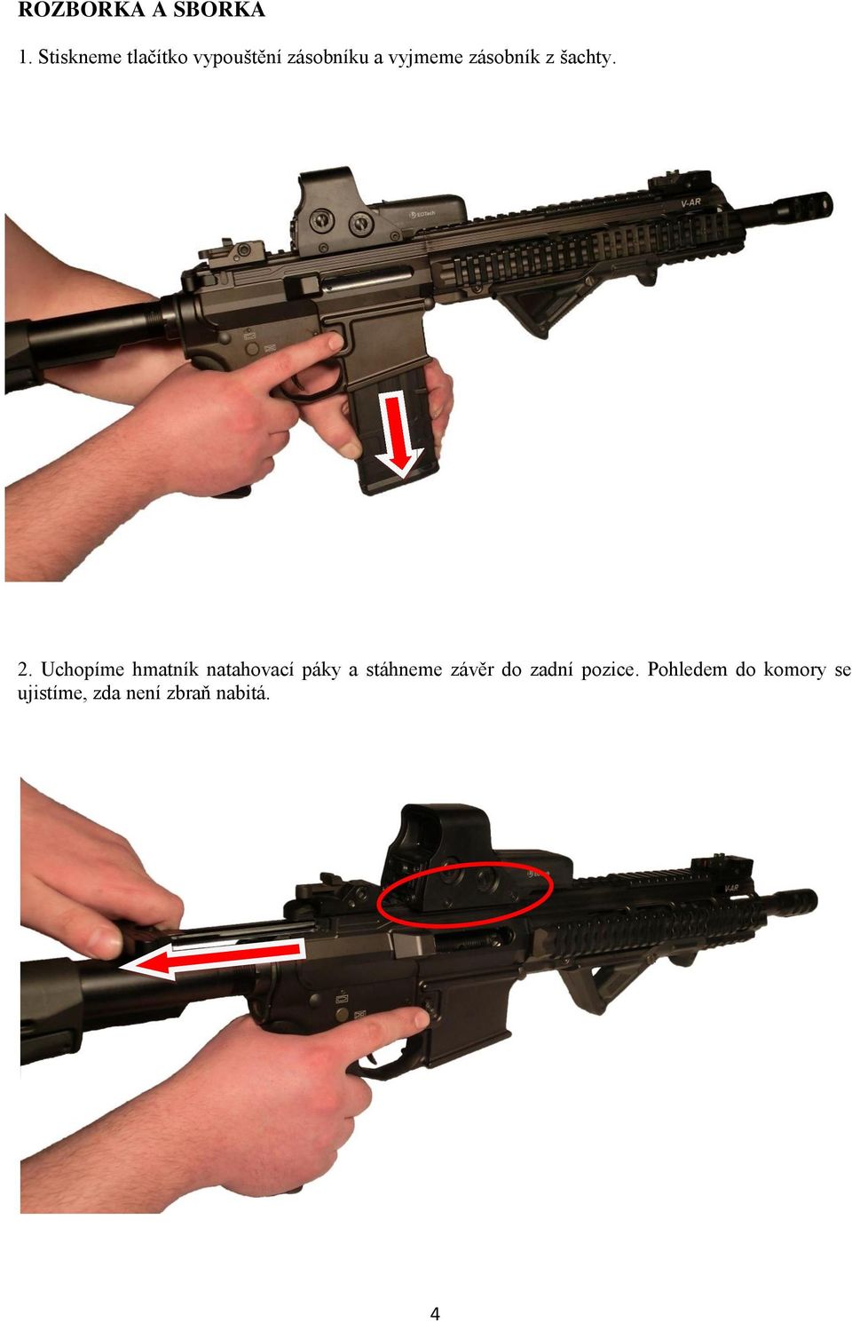 zásobník z šachty. 2.